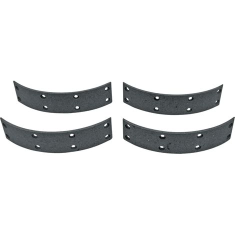 Bremsbelagsatz 205x45x4,5mm mit Nieten, 4 Stück, K262703, K960595