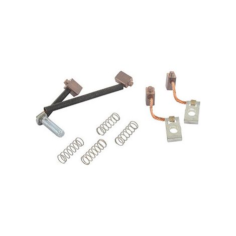 Jeu de charbons adaptable BRIGGS & STRATTON – Pour démarreurs avec clip « C » d'arrêt – Remplace origine 4976 – Conditionnement vrac