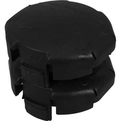 Protector de cabezal de desbrozadora de 2 piezas para cortacésped, tapa de seguridad resistente, compatible con varios modelos, fácil instalación y reemplazo confiable. (1/5)