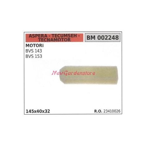 Filtro aria ASPERA motore rasaerba tosaerba tagliaerba BVS 143 153 002248