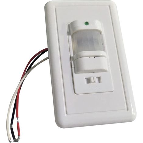 Sensorschalter, verstellbarer Lichtregler, nicht trendiges elektrisches Licht, LED-Stimmungslicht, praktischer Sensordetektor, ABS, Weiß