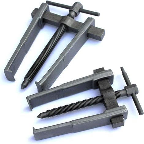 Extracteur de Roulement d'Engrenage à Deux Mâchoires 3" 75mm, Outil de Retrait d'Extracteur de Roulement d'Engrenage à Griffes Minces en Acier au Carbone (1/2)
