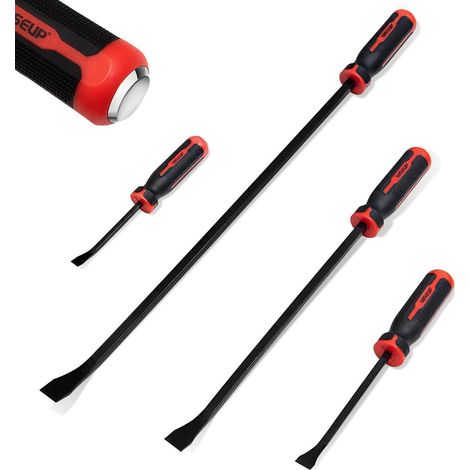 Brecheisen-Set 4-teilig 20-61 cm mit Schlagkappen (1/5)