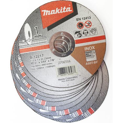 Makita Trennscheibe 115x1,0x22,23 VA (B-12217) 50 Stk (1/2)