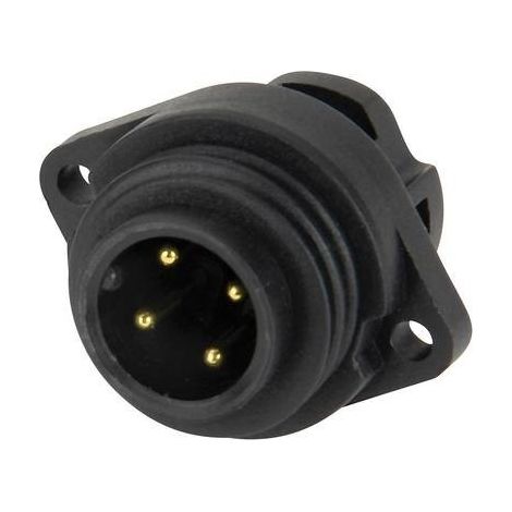 Weipu 814059 Connettore circolare Spina verticale Tot poli: 3 + PE Serie (connettore circolare): WA 1 pz.