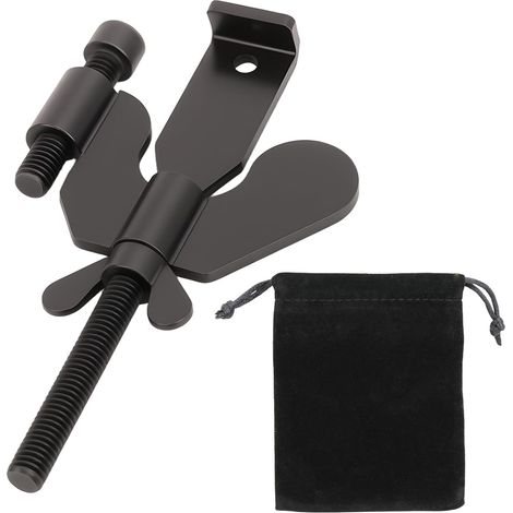 Bloque Porte Hotel, Serrure Portable De Voyage En Acier Verrou De Sécurité Pour Porte D'entrée Verrouillage Sans Percer Anti Cambriolage Door Lock Robuste Avec Sac À Ranger Pour Maison Chambre (1/5)