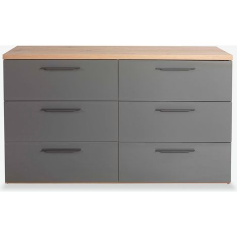 Candelo Legno laminato - Quercia Artisan mielato/grigio Titanio lucido (1/5)