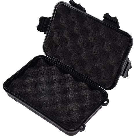 Kompakte, stoßfeste und wasserdichte Aufbewahrungsbox aus Kunststoff für Outdoor-Camping, Survival-Aktivitäten und Naturschutz, 170 x 107 x 49,5 mm (1/5)