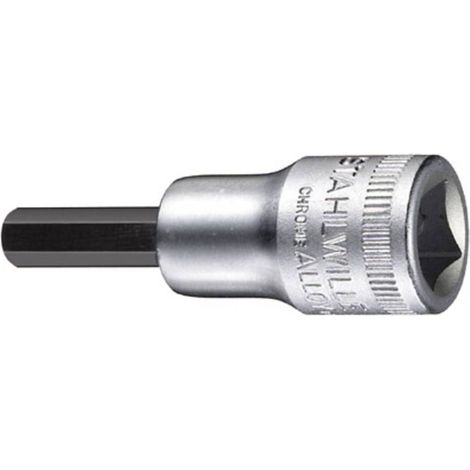 Stahlwille 49 8 02050008 Brugola interna Inserto giravite a bussola 8 mm 3/8 (10 mm) (1/2)