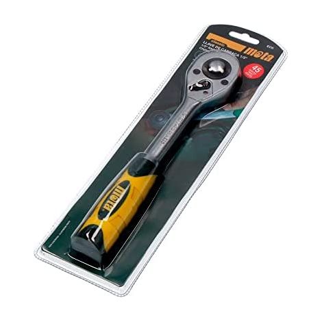 Llave de carraca encastre cromo vanadio ½ pulg, 45 dientes (1/2)