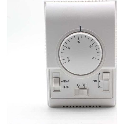 Regolatore di temperatura, termostato per sistemi di climatizzazione centralizzati, interruttore meccanico a due posizioni, climatizzazione 110–220 V