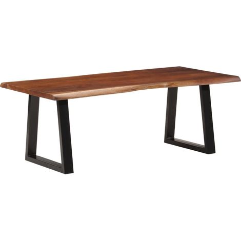 Couchtisch Honigbraun 110x55x40 cm Massivholz Akazie
