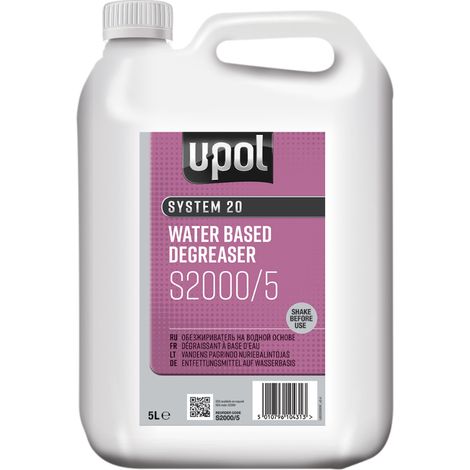 UPOL - Dégraissant à base d'eau 5 litres - S2000/5 - Ce produit de marque UPOL est neuf. (1/2)