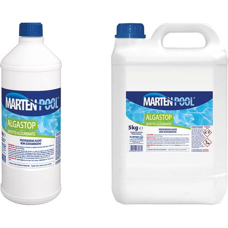 Alghicida Algastop Marten Prevenzione Formazione Alghe Piscina 1 kg