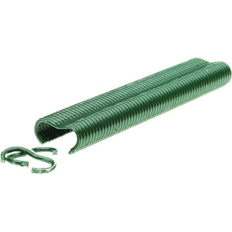 Vr22 Verde - Graffette per Rete - Confezione da 1600 pezzi - Rapid (1/6)