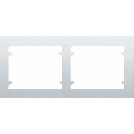 Cornice orizzontale a 2 elementi BIANCO BJC IRIS 18002 (1/2)