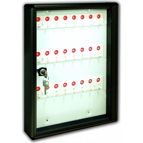 BACHECA 24 CHIAVI ALL. GHISA (25x30x5)