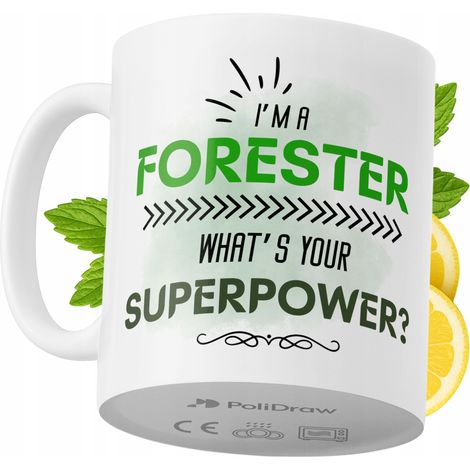 Taza divertida para un guardabosques. Taza de café/té con diseño gráfico y texto humorístico. Taza ideal para cumpleaños, santos, días festivos. Taza premium para ocasiones especiales en casa, la ofic (1/5)