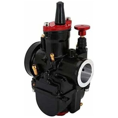 Carburateur 21 mm, PWK 21 Moto Power Jet Carb Racing Performance Universel pour 50 CC à 100 CC Pit Dirt Bike Motocross Enduro on/Off Road ATV Quad Scooter Noirdengyank (1/4)
