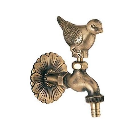 Robinet de jardin décoratif 1,2 cm (1/2") en forme de colombe sans raccord de tuyau (1/3)