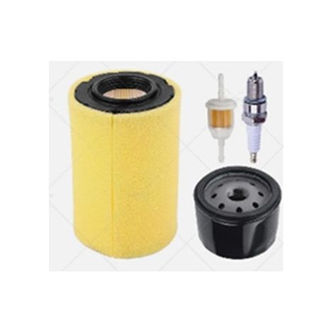 Repair kit for D105 and D100 lawnmowers replacement MIU13038 AM125424 air filter and spark plug kit (1/3)