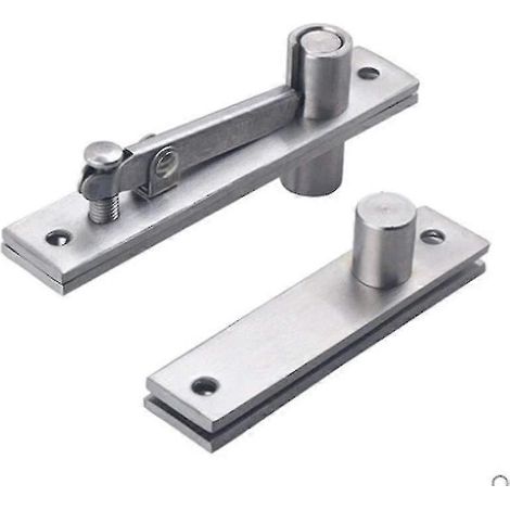 Deux charnières de porte invisibles rotatives à 360 degrés, chacune de 130 x 25 mm. (1/5)