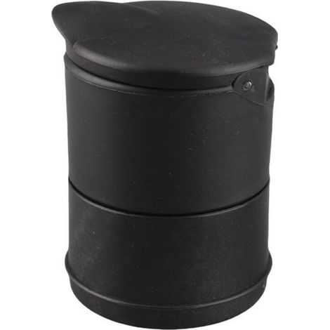Cendrier de voiture Poubelle automatique, boîte de rangement de voiture, couvercle scellé, support de auto enjoliveur (1/4)