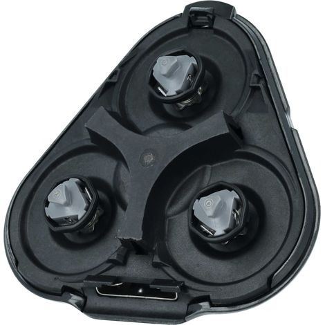 vhbw Base inferior cabezal afeitado compatible con Philips S5000, S5013, S5050, S5070, S5075, S5077, S5079, S5080, S5082, S5100 máquina de afeitar