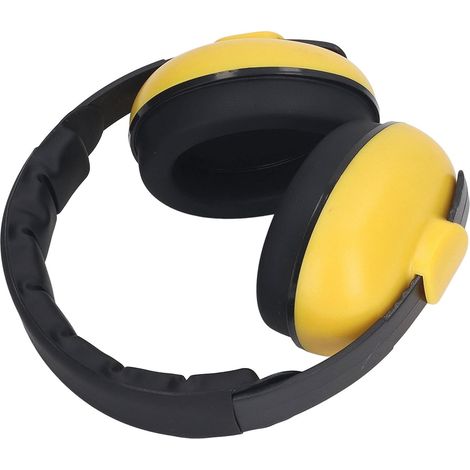 Noise Reduction Earmuffs NRR 31 dB Earmuffs with Soft Padded Headband, Foldable Design, Comfortable for Woodworking, Studying and Travel (1/5)
