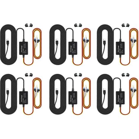 6X para kit de cableado 70mai UP03 Solo puerto tipo C para 70mai A810 X200 Omni M500 Monitor de estacionamiento 24H Línea de alimentación (A) (1/5)