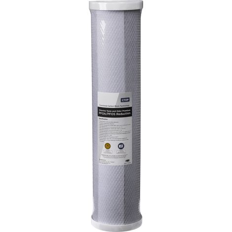 Cartouche charbon PFAS  20" Big Blue : Filtration haute performance 0,5 micron (1/2)