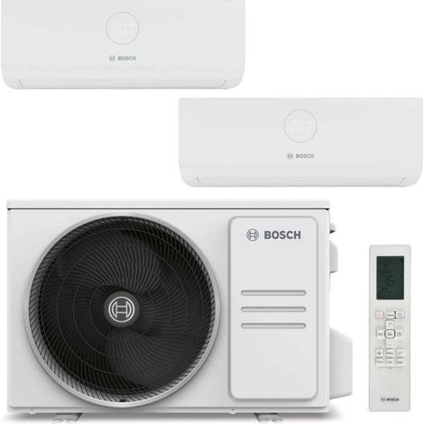 Bosch – Climatiseur gainable bi-split Climate 5000 M 4,1 kW – Puissance frigorifique 4,1 kW – Classe énergétique A++ – Technologie inverter