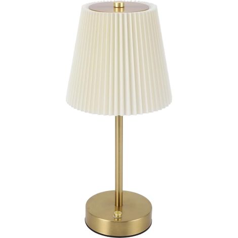Fockety Lampe de Table sans Fil, Tactile à Piles Rechargeables (1/5)