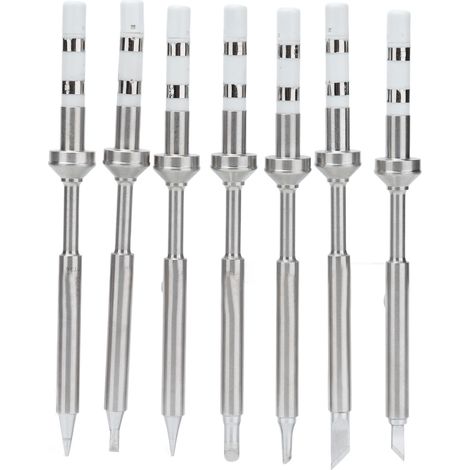 7Pcs Pointes de Fer à Souder Mini Intelligent Originales Pièces de Rechange pour Soudure (1/5)
