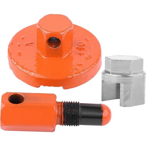 Outil de démontage de volant d'inertie d'embrayage et d'arrêt de piston, compatible avec 45cc, 52cc, 58cc et plus (1/5)