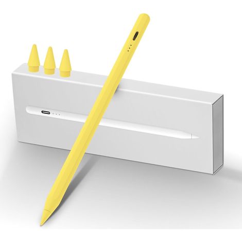 Stylet pour Apple iPad 2018-2025, Recharge Rapide avec Rejet de Paume