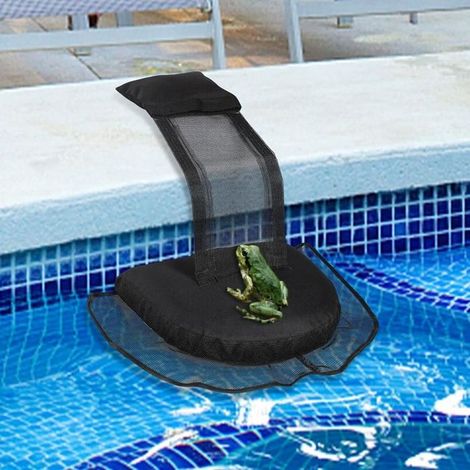 schwimmende, rutschfeste Haustier-Rettungsrampe, ideal für den Einsatz im Freien, z. B. im Schwimmbad, geeignet für Hunde und Katzen (1/5)