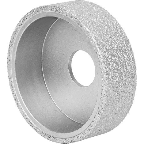 Meule diamantée brasée de 7,3 cm, meule plate pour pierre, marbre et céramique, 3,0 cm