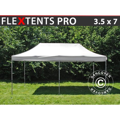 Pop up gazebo FleXtents PRO 3.5x7 m White