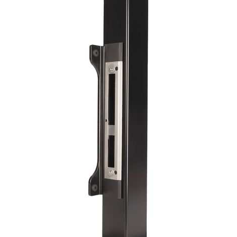 Gâche à encastrer type SFKU pour serrures axes 20. 30 et 40 mm avec butée réglable - LOCINOX (1/2)