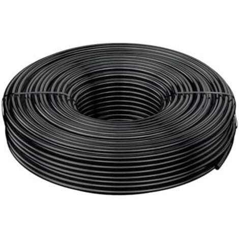 30 M Tubulure d'irrigation goutte à 4-6 mm, pour système d'arrosage, tuyau micro PVC noir, rouleau jardin, pièce - m (1/5)
