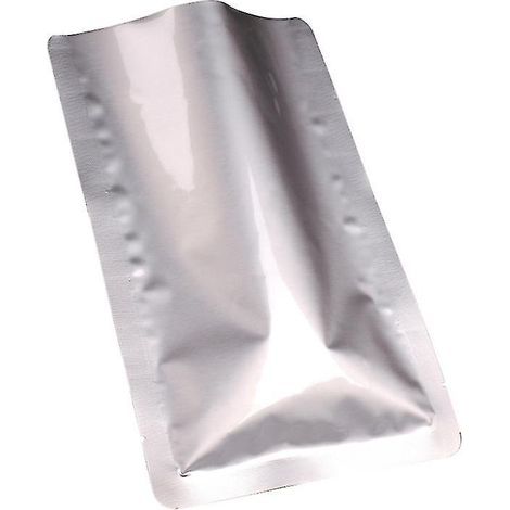 Lebensmittelaufbewahrungsbeutel aus Kunststoff, Aluminiumfolie und Polyethylen. (1/3)