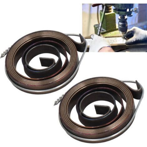 2 Stück Rückholfeder-Vorschubfeder für Bohrmaschinen, Penne-Spirale, 680 mm, 35 x 6 x 0,7 mm (1/5)