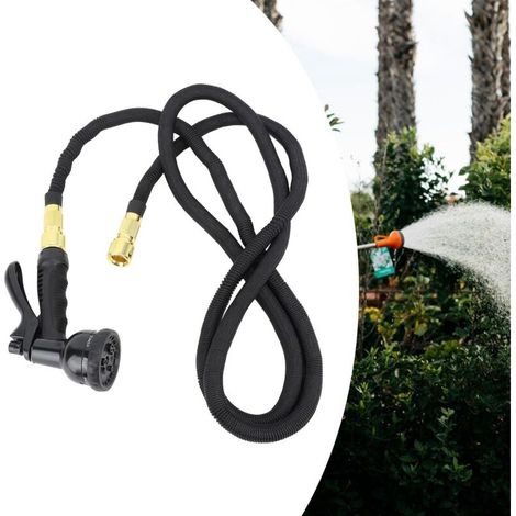 Garden Watering Hose 3x Expandable 7.5m Leakproof with High Pressure Spray Nozzle Watering Pipe for Car Washing Plant Irrigation EU (1/5)