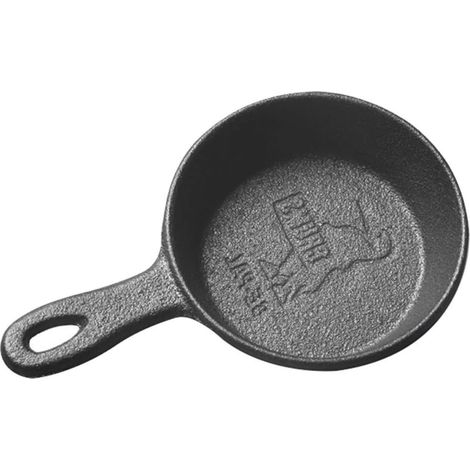 Mini casseroles en fonte poêle à frire en métal modèle assaisonnement pot ustensiles de cuisine ornement (1/5)