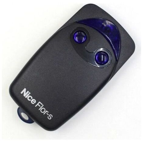 pair Télécommande Nice FLO2R-S pour ouverture portails (1/2)