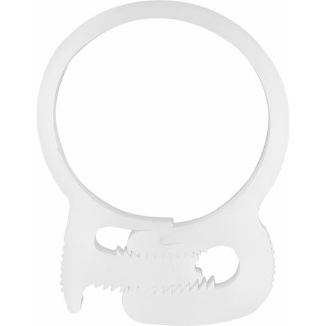 20 colliers de serrage en plastique à cliquet M90 pour tuyaux, fixations en plastique pour câbles et tubes, clips de câble 26,9-29,8 (1/5)