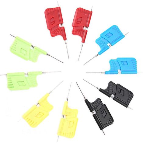 Testclip für ultrakleine Chips, Doppelhaken, Mikro-IC-Klemme, universeller Test für Logikanalysatoren