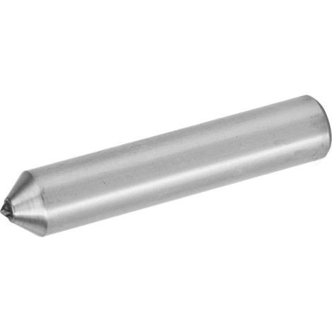 Dresseur de meule diamant 10mm pointe unique conique 0.4 carat acier carbone pour rectifieuse (1/5)