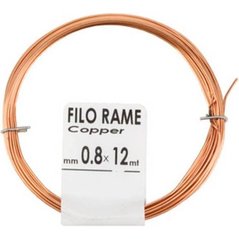 20 x MATASSINA FILO RAME D 1,0MM   7M